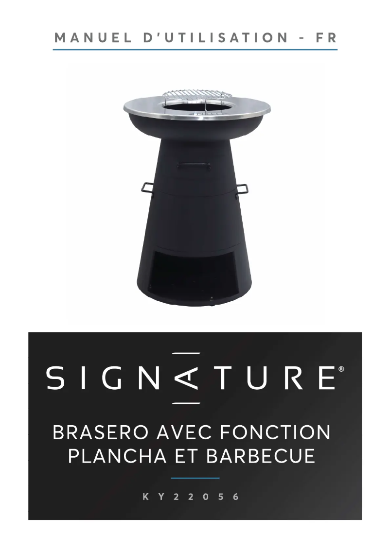 Image de la première page du manuel de l'appareil KY22056