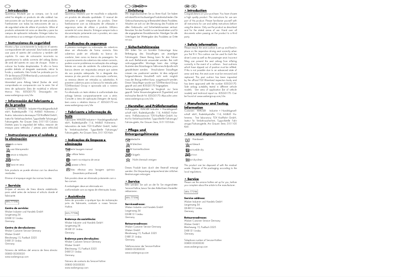 Page 1 de la notice Manuel utilisateur Ultimate Speed IAN 077596