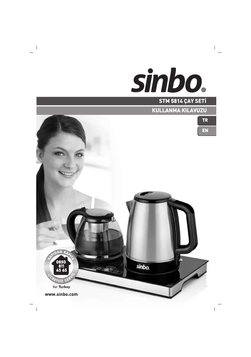 Página 1 del manual Manual de usuario Sinbo STM-5814