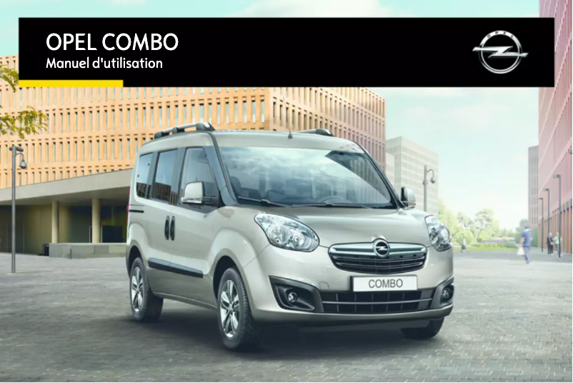 Page n°1 - Manuel utilisateur Opel Combo (2015)