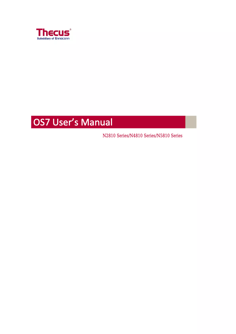 Image de la première page du manuel de l'appareil N2810PRO