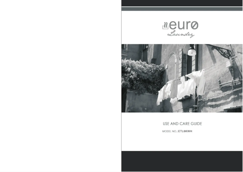 Page 1 de la notice Manuel utilisateur Euro Appliances ETL6KWH