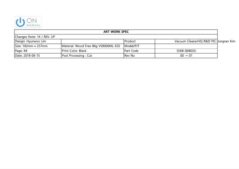 Page 1 de la notice Manuel utilisateur Samsung SS80N8015KR
