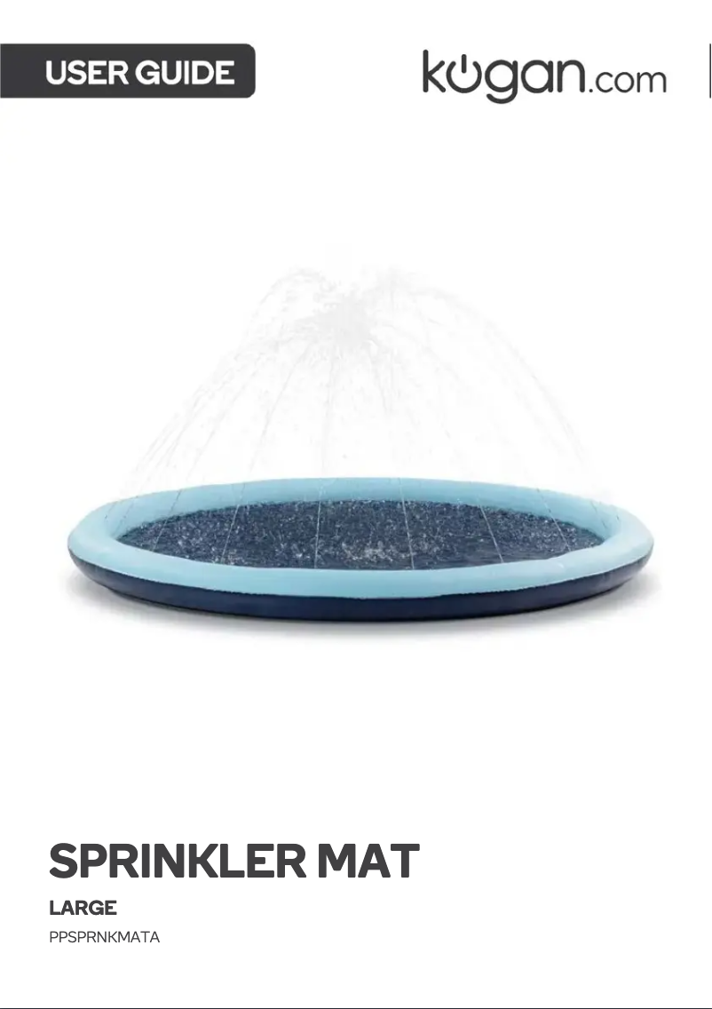 Page n°1 - Manuel utilisateur Kogan PPSPRNKMATA