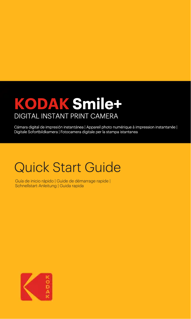 Image de la première page du manuel de l'appareil Smile+