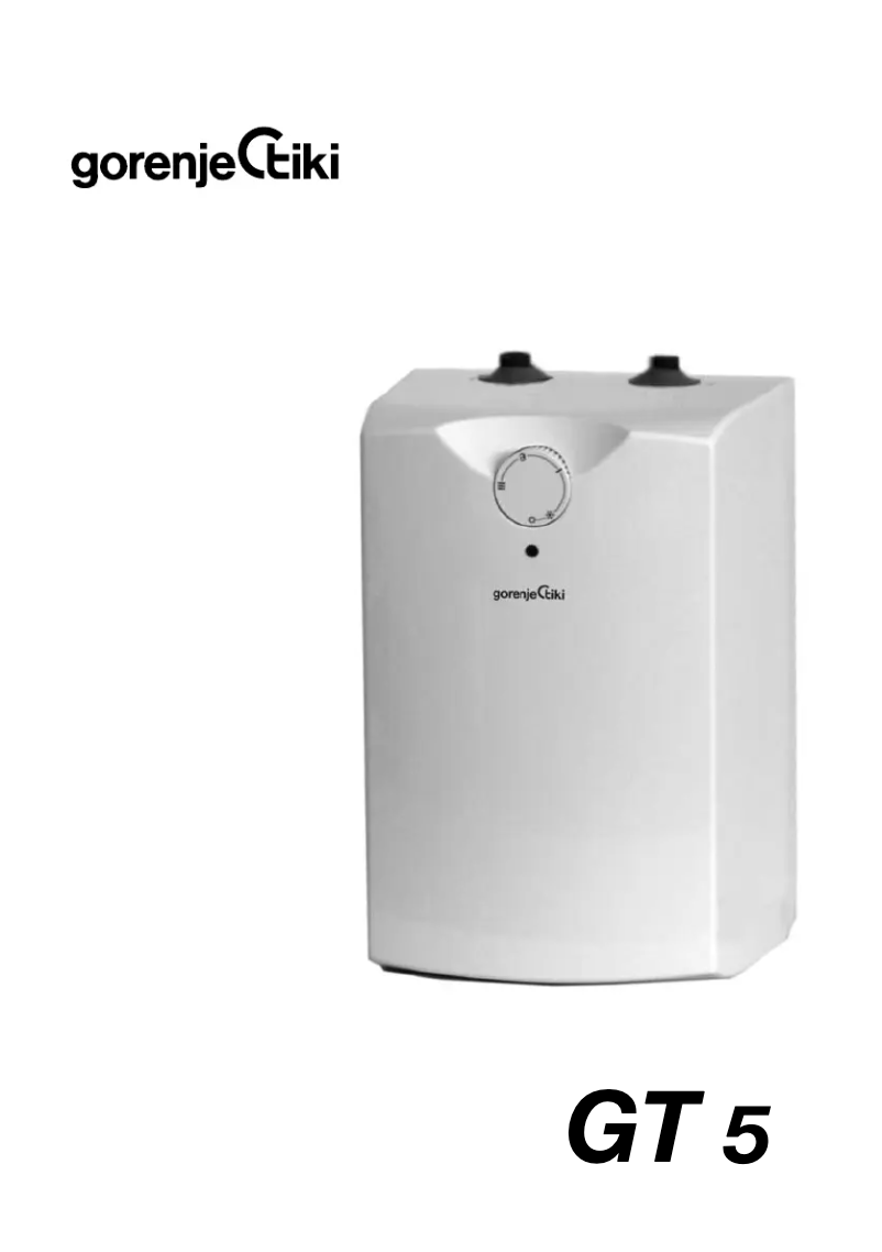 Imagen de la primera página del manual del dispositivo GT5OC6