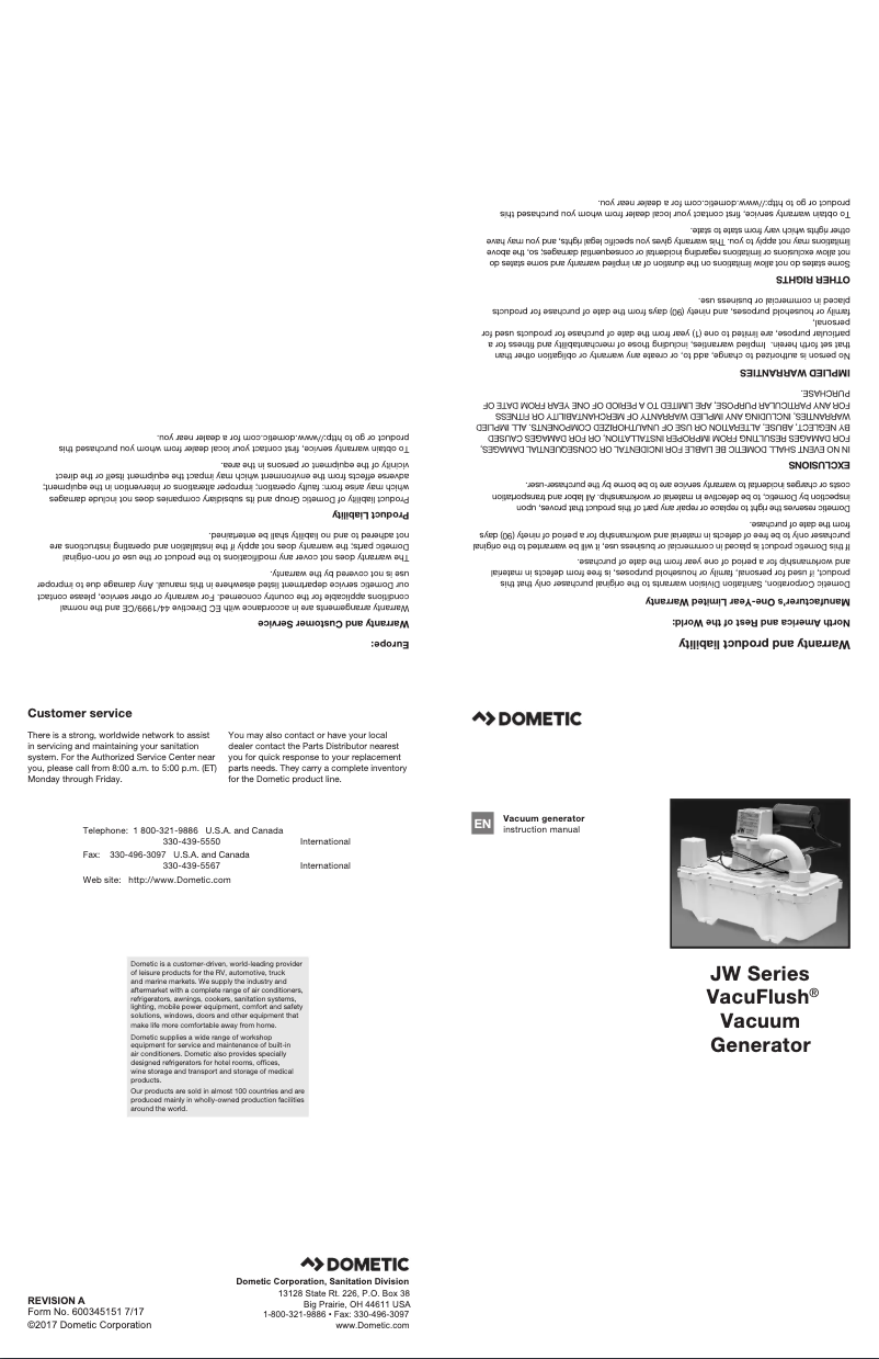 Imagen de la primera página del manual del dispositivo VG3