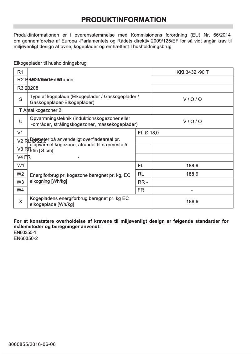Image de la première page du manuel de l'appareil KKI 3432-90 T