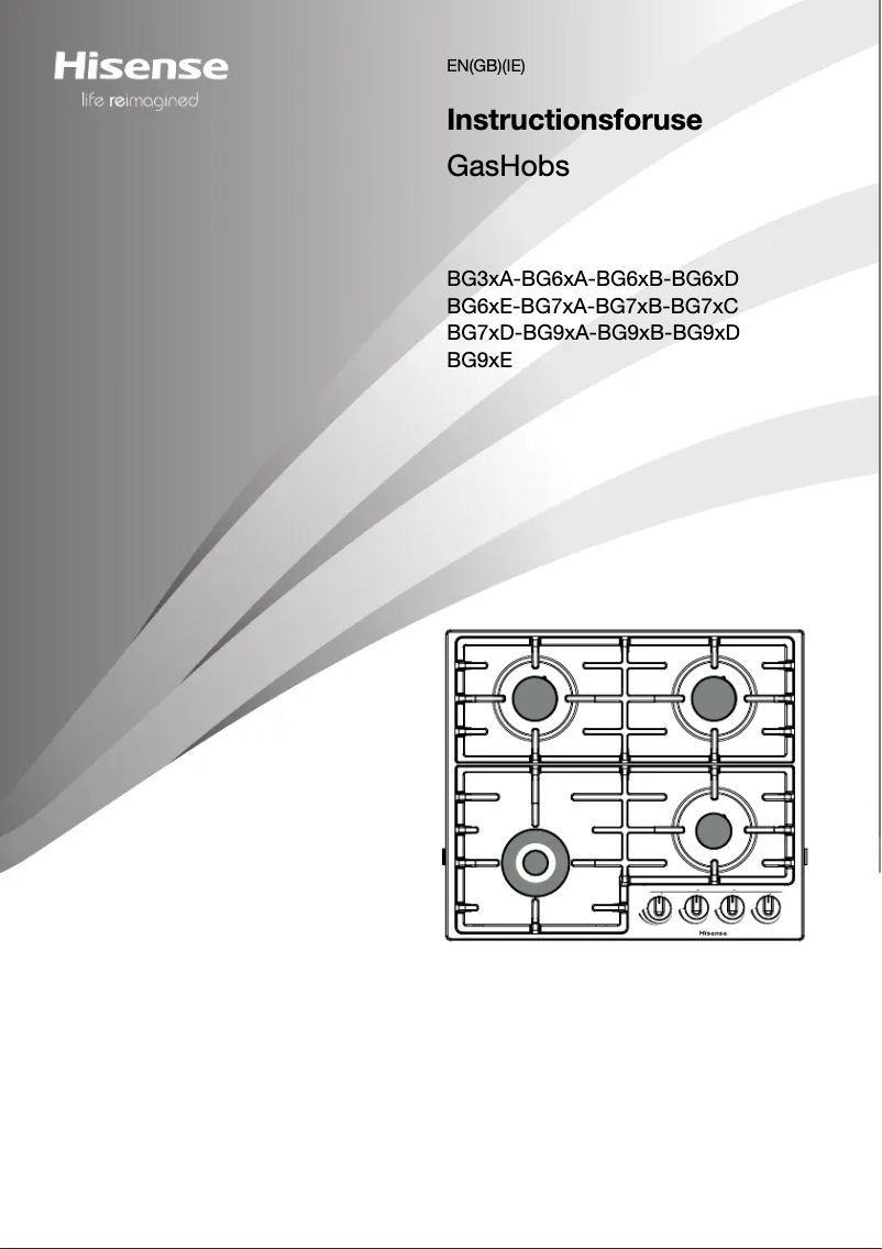 Page n°1 - Manuel utilisateur Hisense GG773B