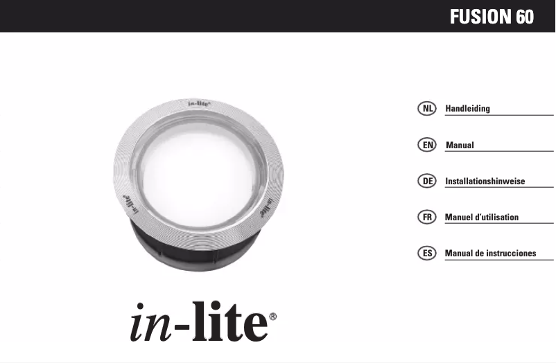 Image de la première page du manuel de l'appareil Fusion