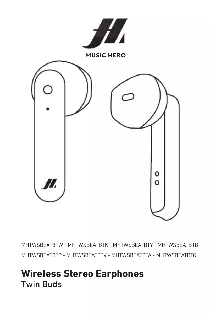 Image de la première page du manuel de l'appareil Twin Buds