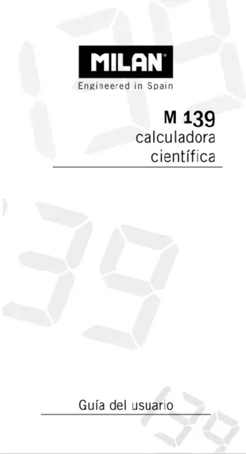 Image de la première page du manuel de l'appareil 159010