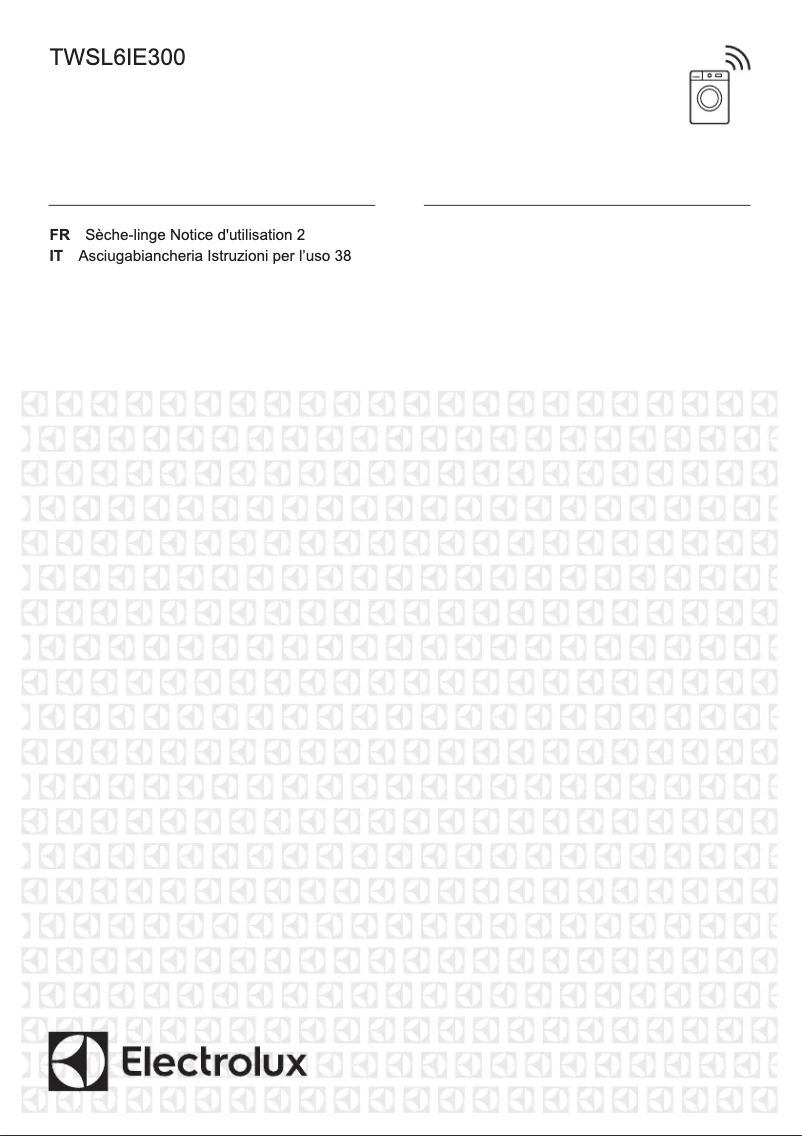 Page 1 de la notice Manuel utilisateur Electrolux TWSL6IE300
