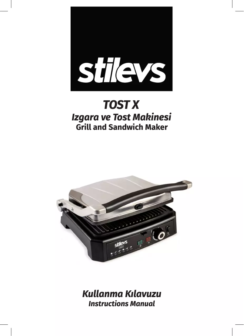Page n°1 - Manuel utilisateur Stilevs Tost X