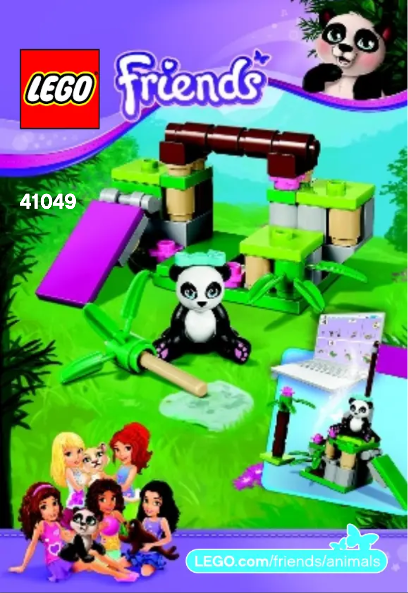 Page 1 de la notice Manuel utilisateur Lego Friends 41049