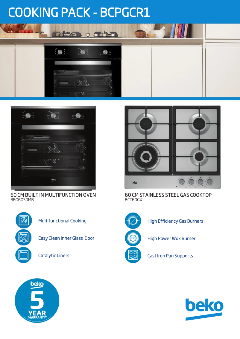 Image de la première page du manuel de l'appareil BCPGCR1