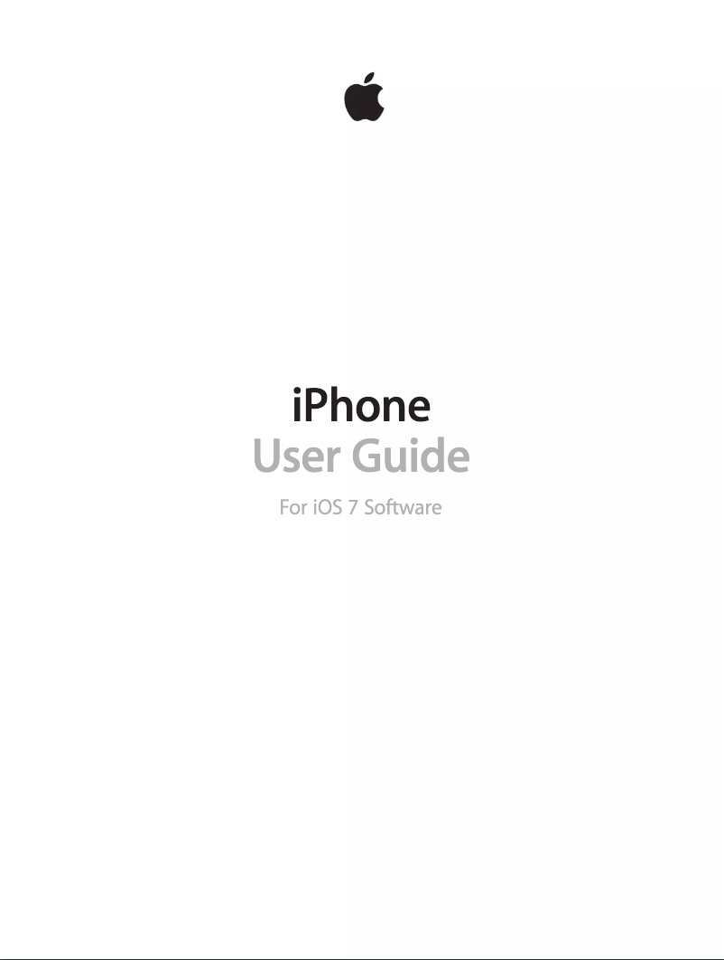 Image de la première page du manuel de l'appareil iPhone 7