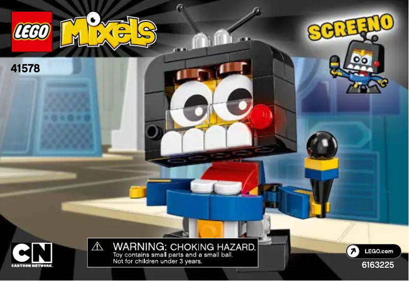 Image de la première page du manuel de l'appareil Mixels 41578