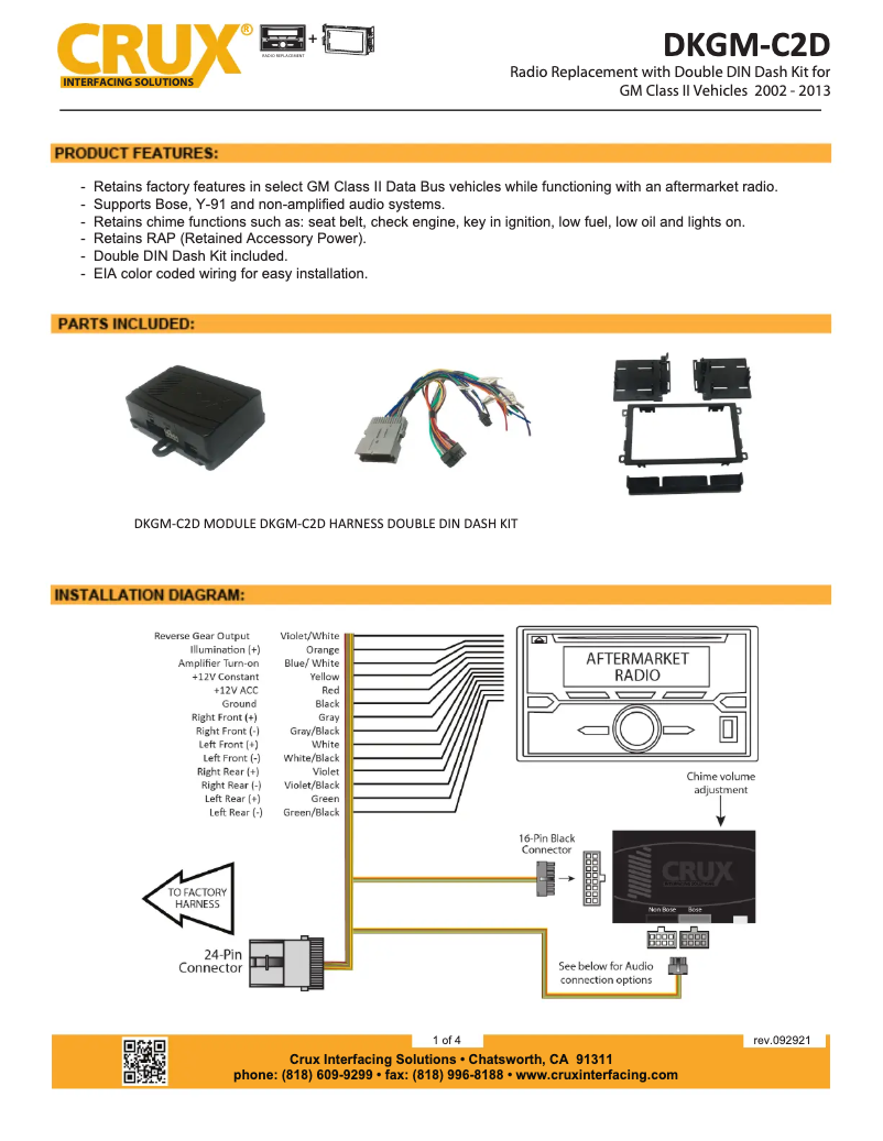 Image de la première page du manuel de l'appareil DKGM-C2D