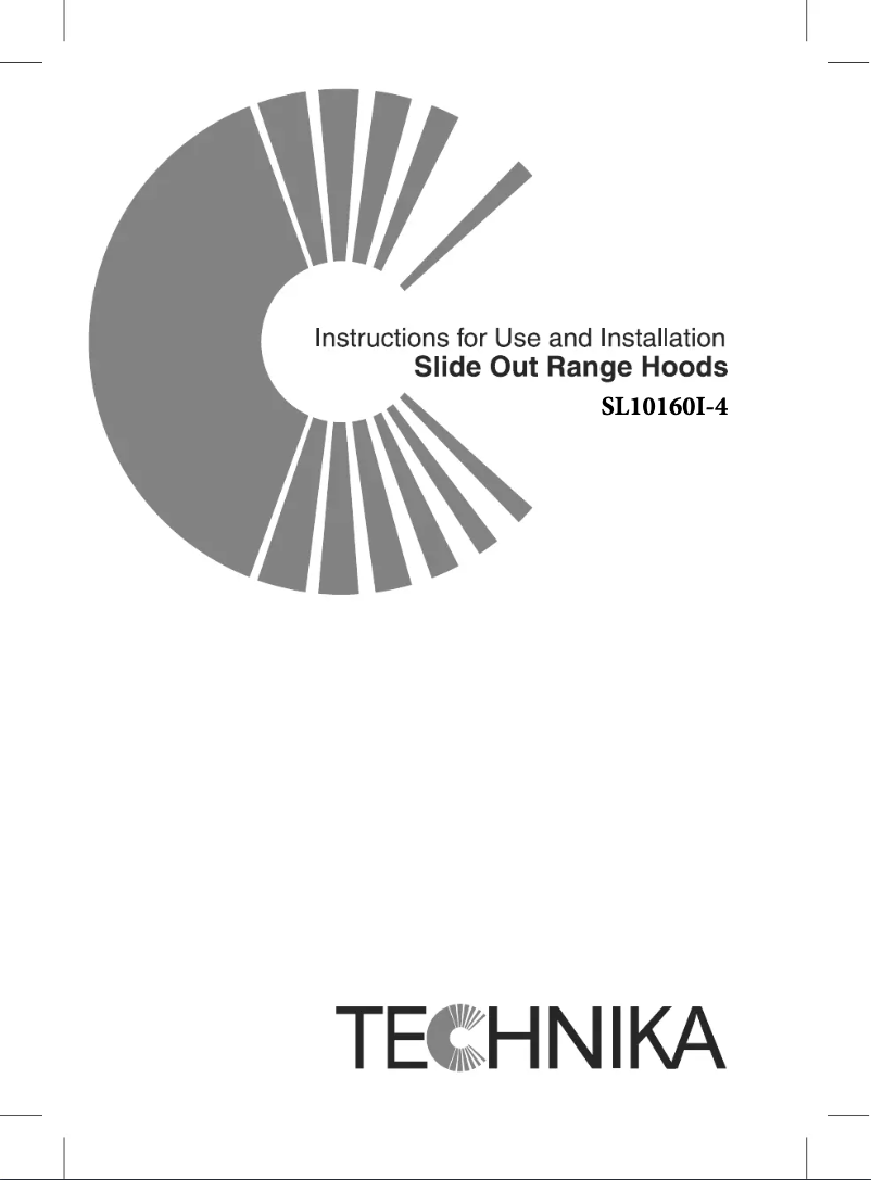 Page 1 de la notice Manuel utilisateur Technika SL10160ISS-4