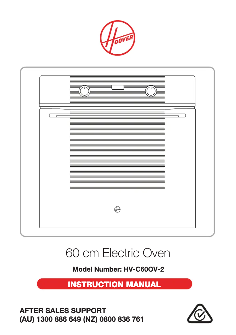 Page n°1 - Manuel utilisateur Hoover HV-C60OV-2