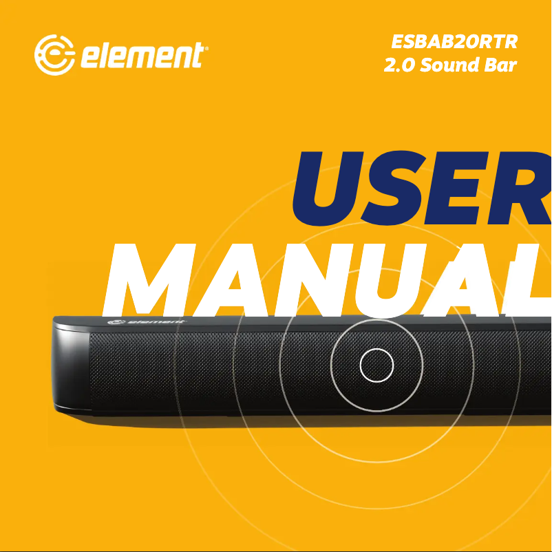 Page 1 de la notice Manuel utilisateur Element ESBAB20RTR