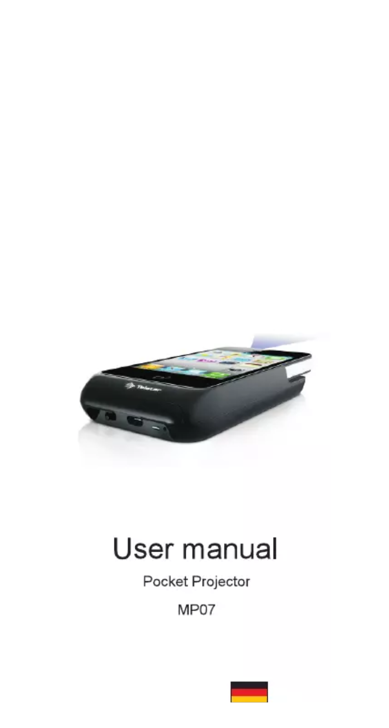 Image de la première page du manuel de l'appareil Pico