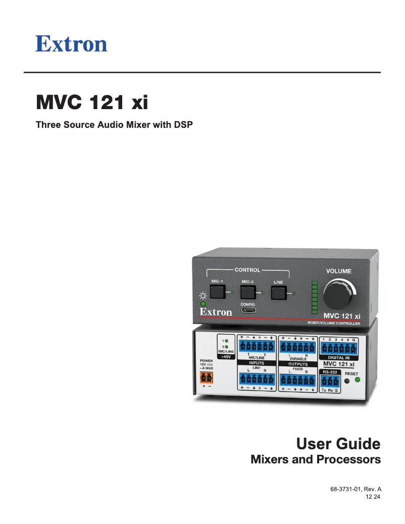 Image de la première page du manuel de l'appareil MVC 121 xi