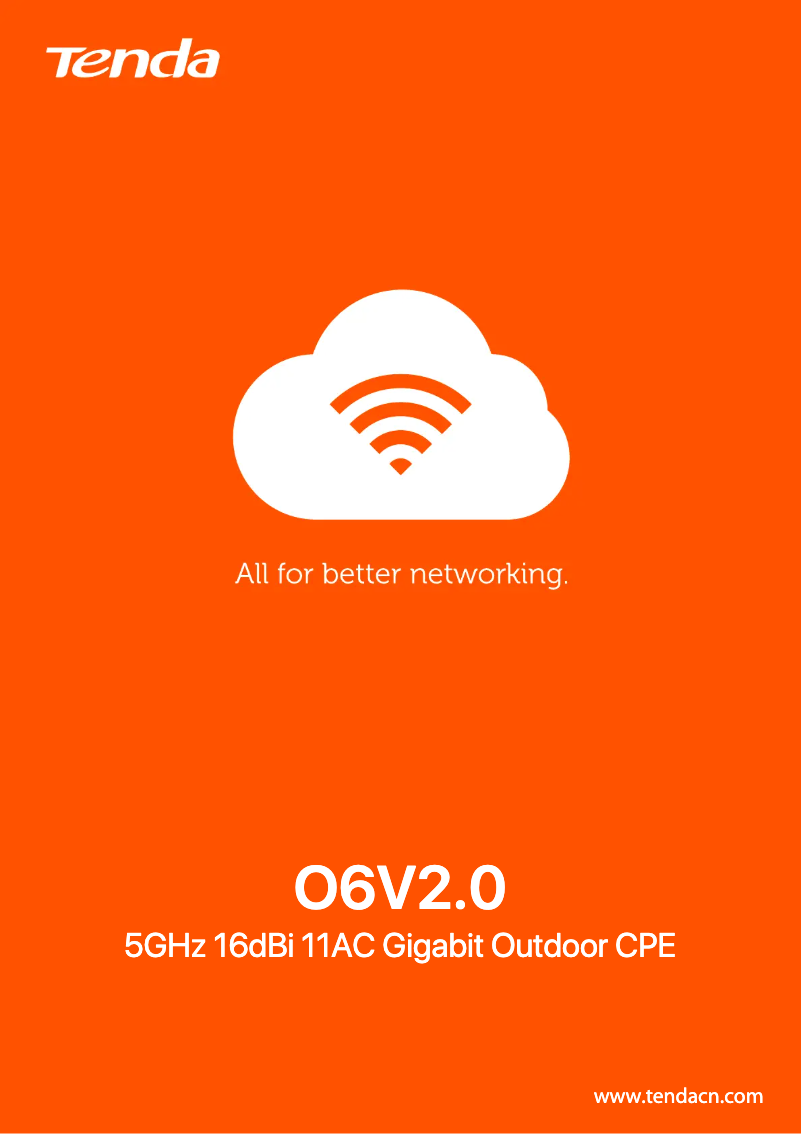 Image de la première page du manuel de l'appareil O6