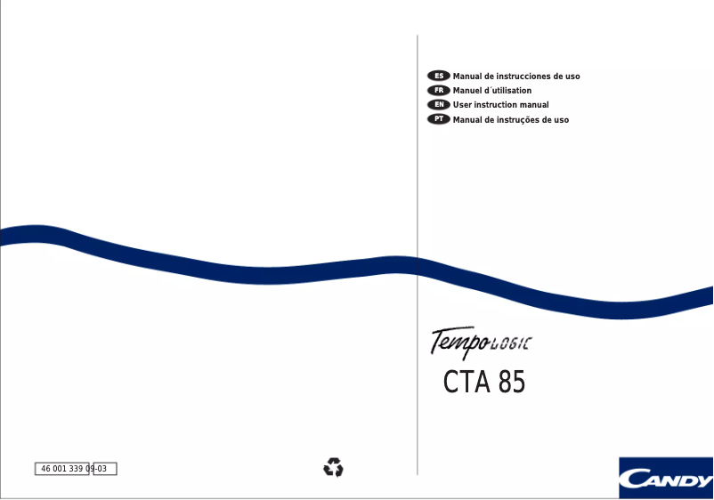 Image de la première page du manuel de l'appareil LB CTA 85