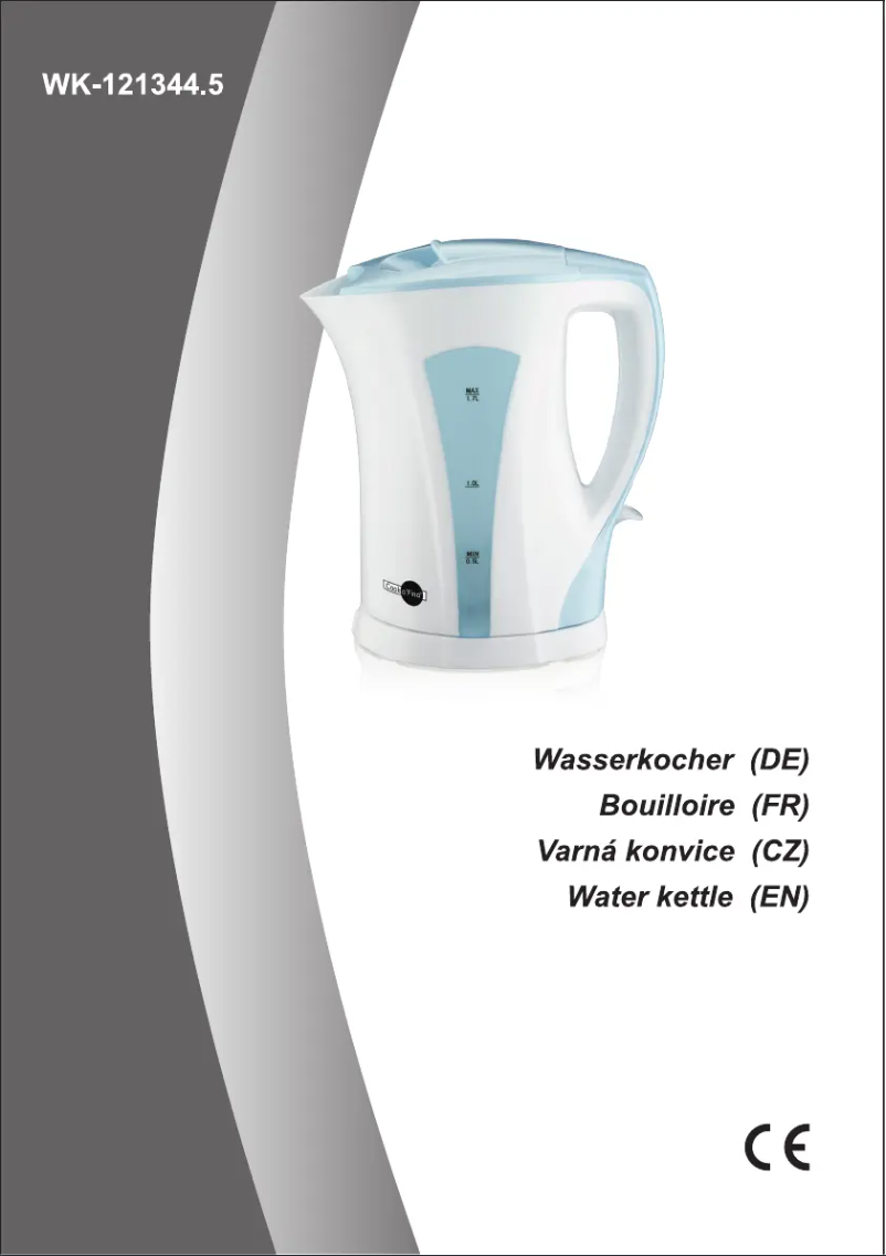 Page n°1 - Manuel utilisateur Emerio WK-121344