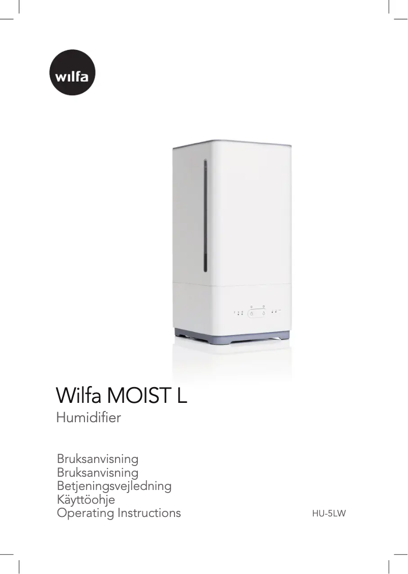 Page n°1 - Fiche technique Wilfa Moist L HU-5LW