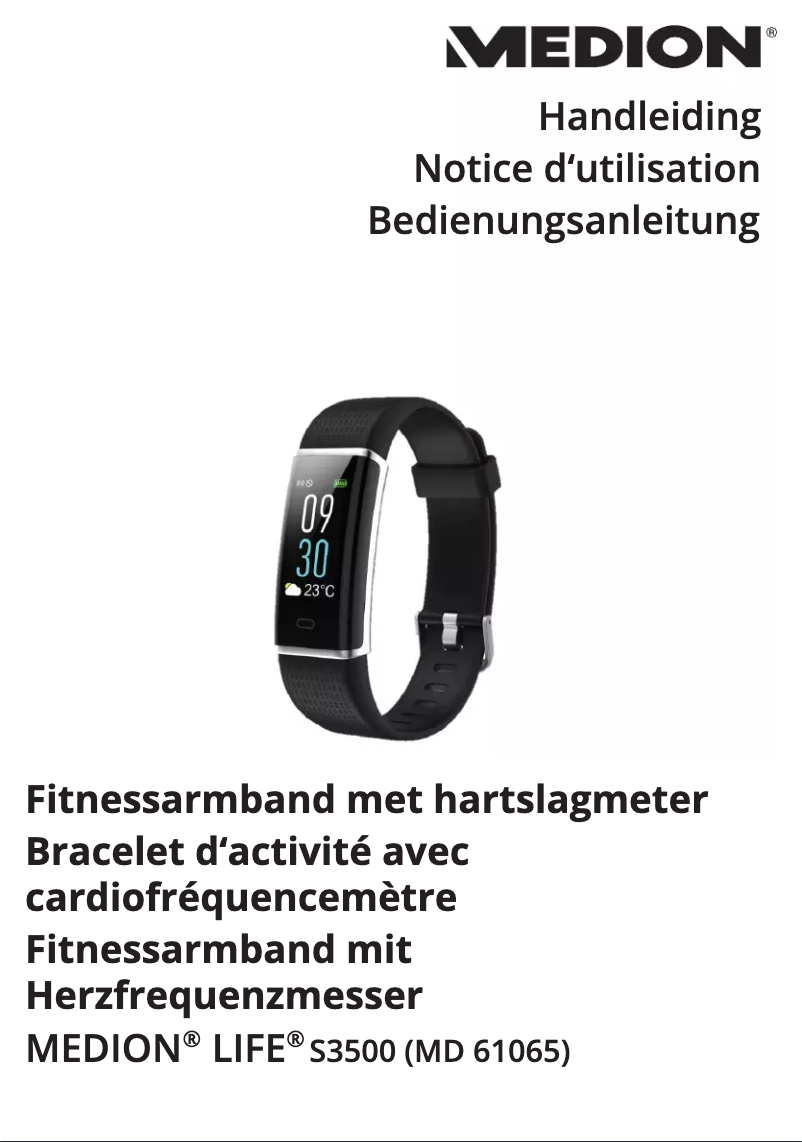 Page 1 de la notice Manuel utilisateur Medion LIFE S3500 (MD 61065)