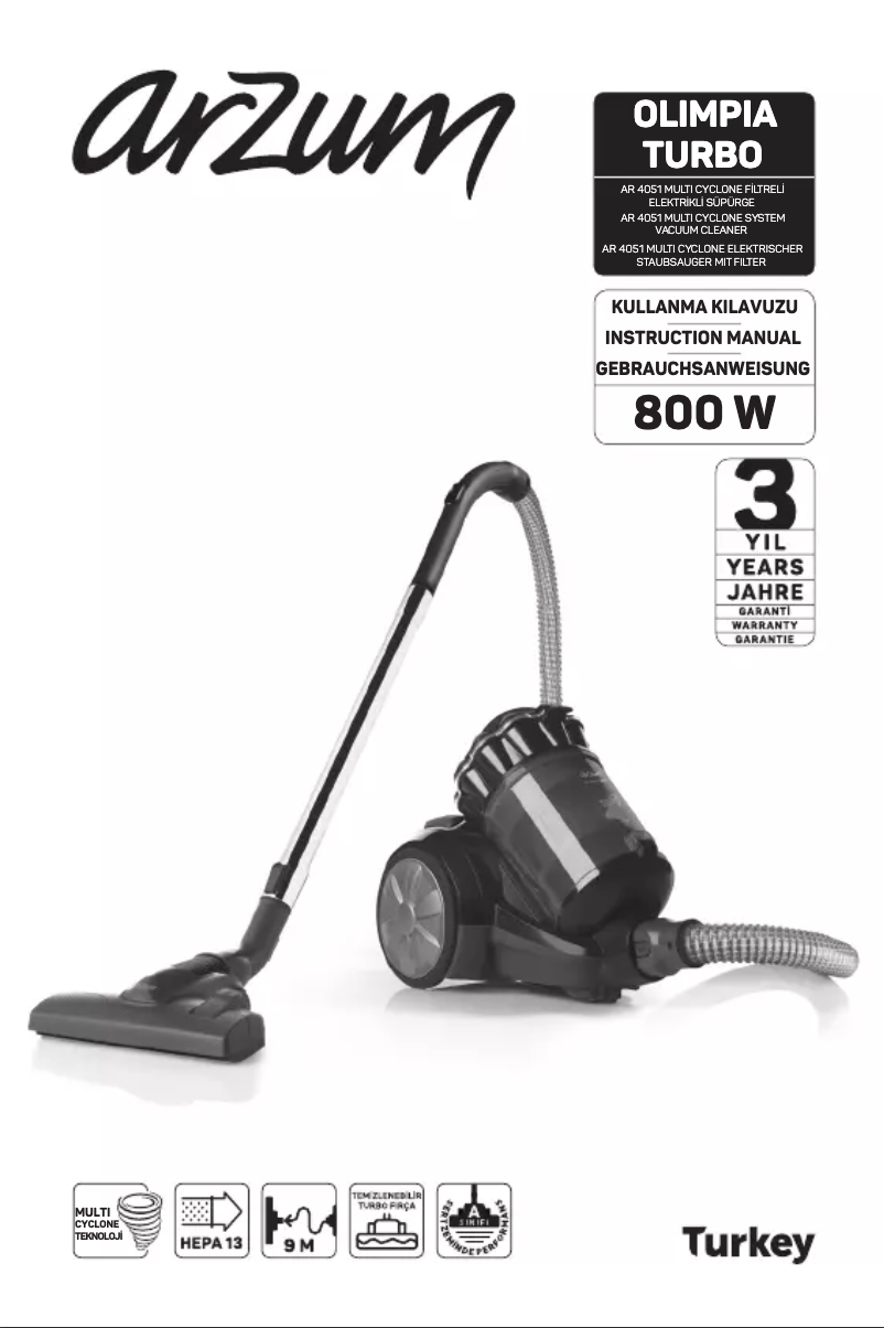 Imagen de la primera página del manual del dispositivo AR4051