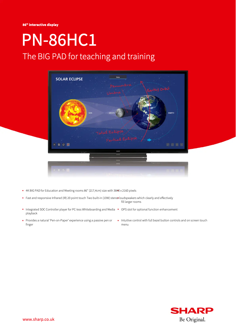 Image de la première page du manuel de l'appareil PN-86HC1