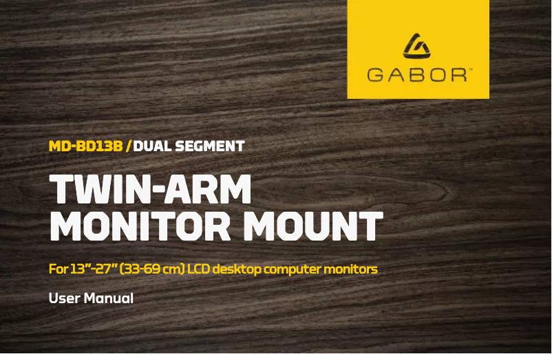 First page image of the manual for MD-BD13B