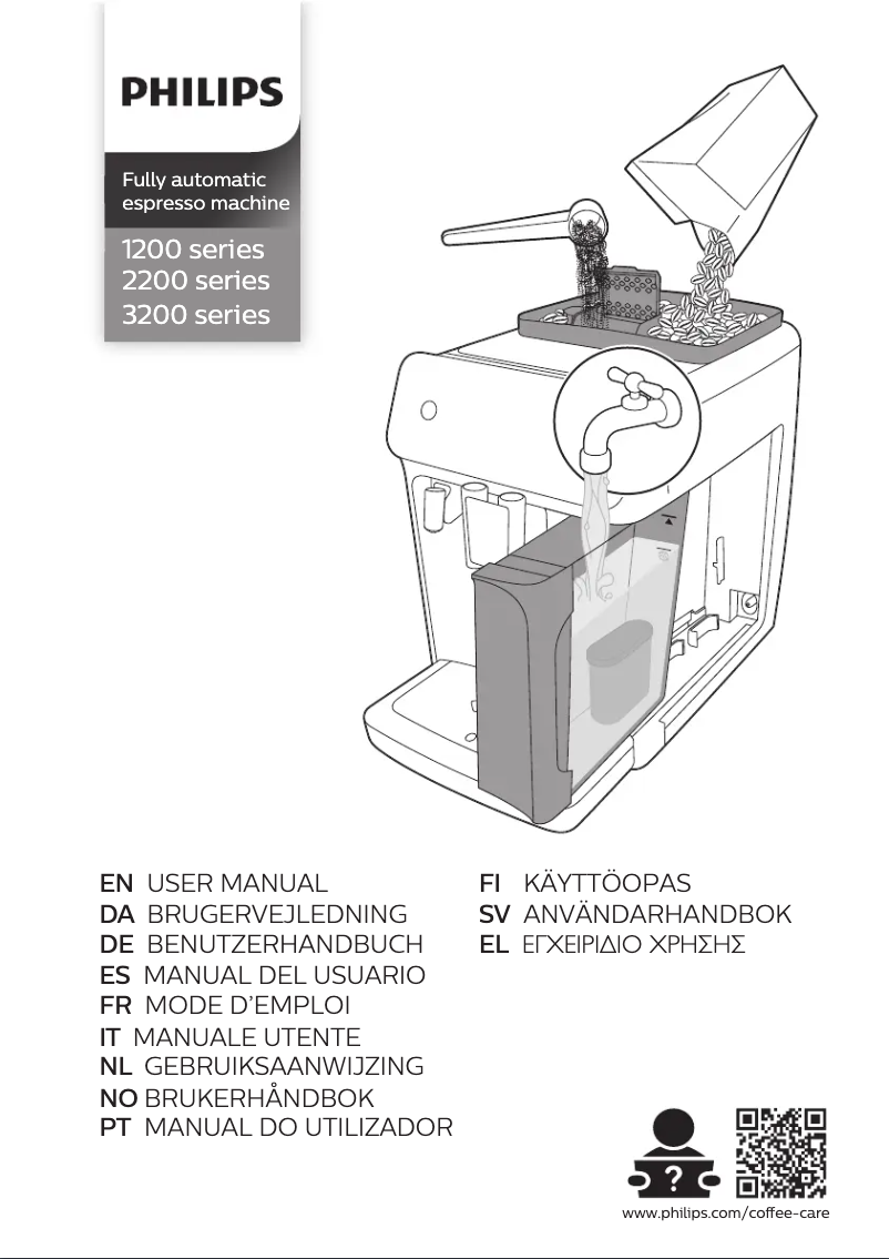 Image de la première page du manuel de l'appareil Series 3200 EP3242
