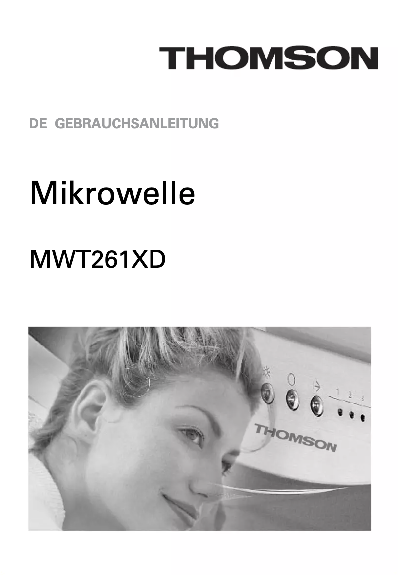 Página 1 del manual Manual de usuario Thomson MWT261XD