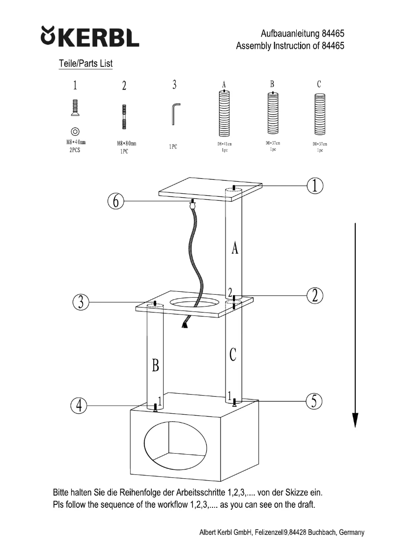 Page 1 de la notice Manuel utilisateur Kerbl Platin Pro 84465
