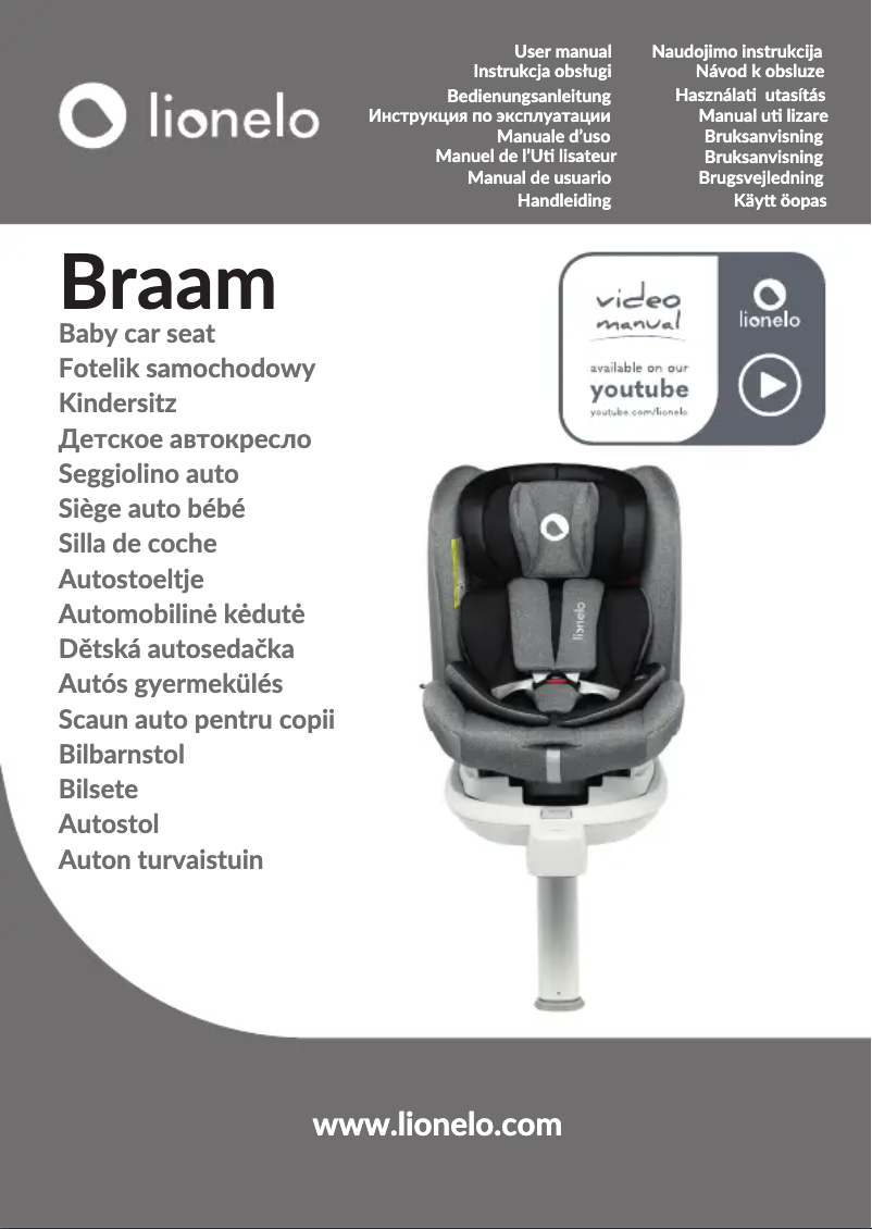 Image de la première page du manuel de l'appareil Braam