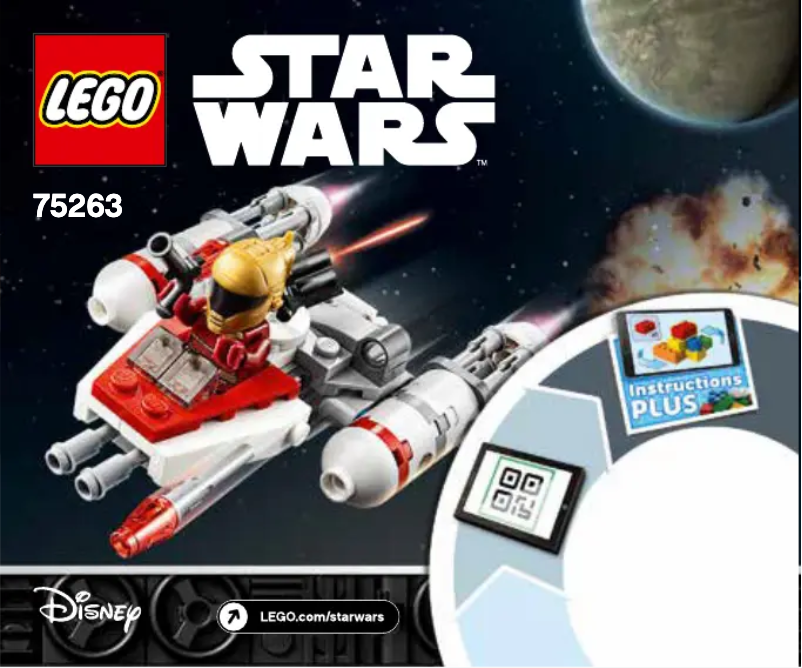 Page n°1 - Manuel utilisateur Lego Star Wars 75263