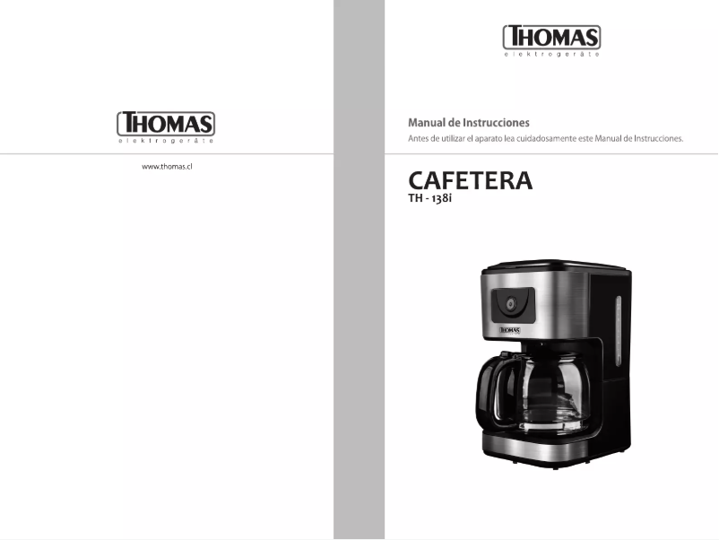 Page 1 de la notice Manuel utilisateur Thomas TH-138i