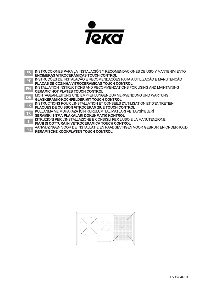 Page n°1 - Manuel utilisateur Teka IRF 9480 TFT