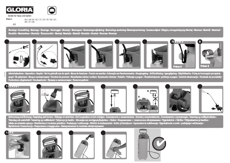 Image de la première page du manuel de l'appareil Prima 3