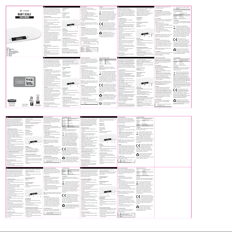 Page 1 de la notice Manuel utilisateur Silvergear Safe & Precise