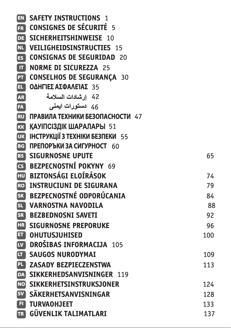Image de la première page du manuel de l'appareil Wizzo QB310