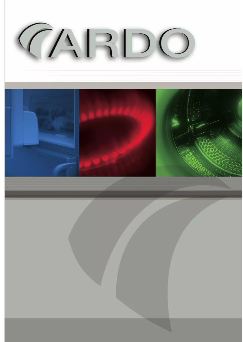 Page 1 de la notice Manuel utilisateur Ardo SLE700