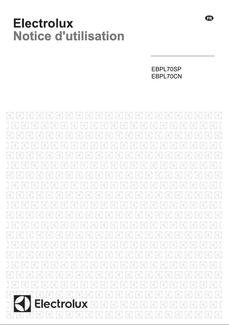 Página 1 del manual Manual de usuario Electrolux EBPL70SP
