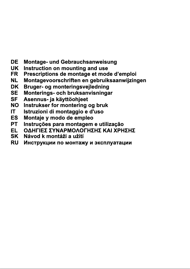 Page 1 de la notice Manuel utilisateur Smeg KSEI61S