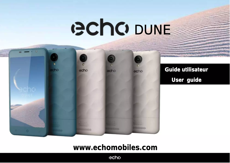 Image de la première page du manuel de l'appareil Dune